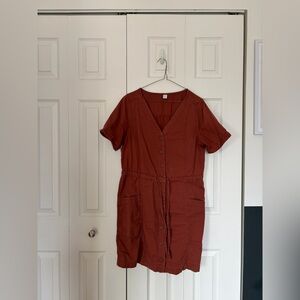 Old Navy - Button Down Drawstring Dress